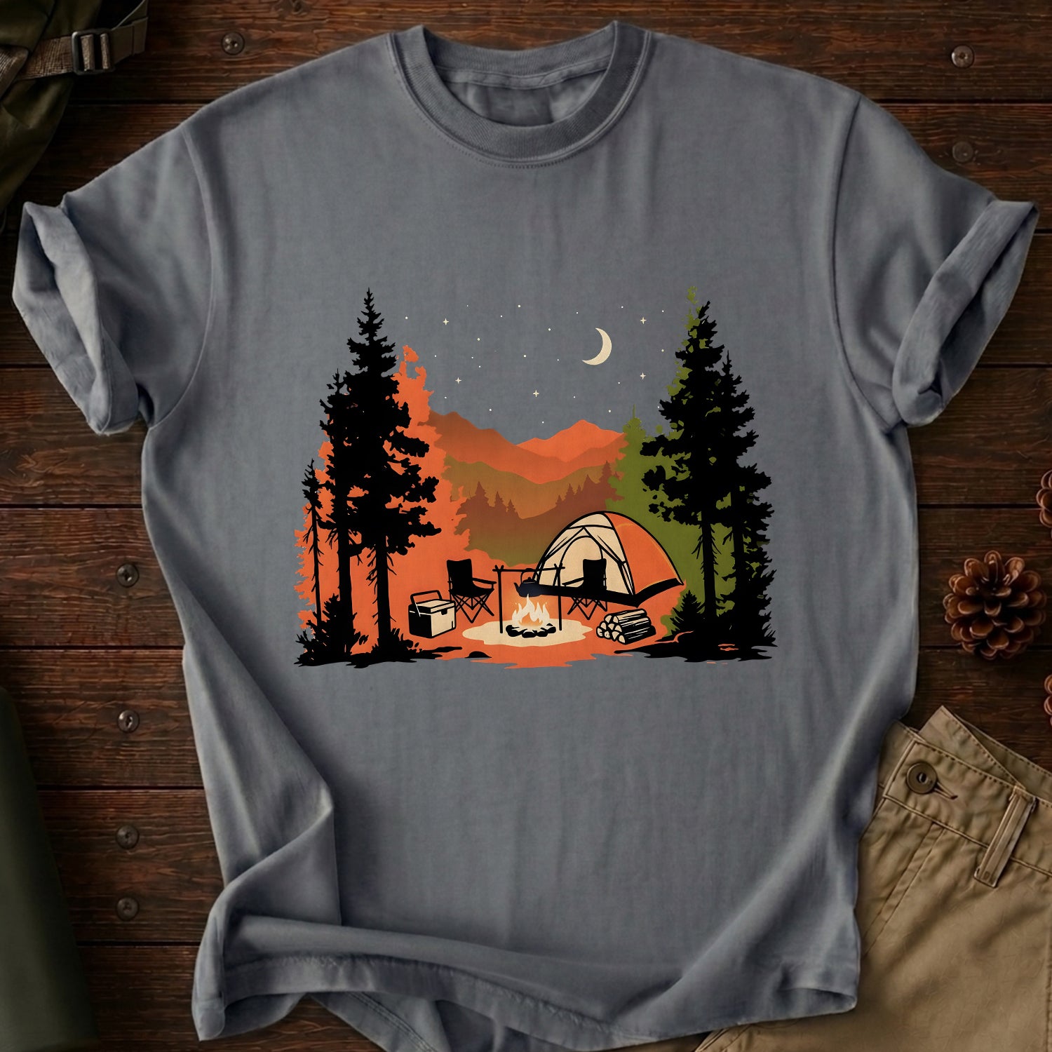 Firelight In The Dark T-Shirt