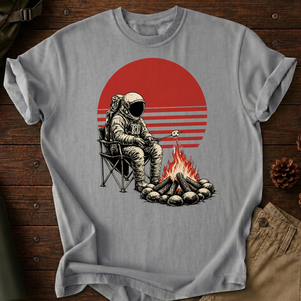 Astronaut Camping T-Shirt