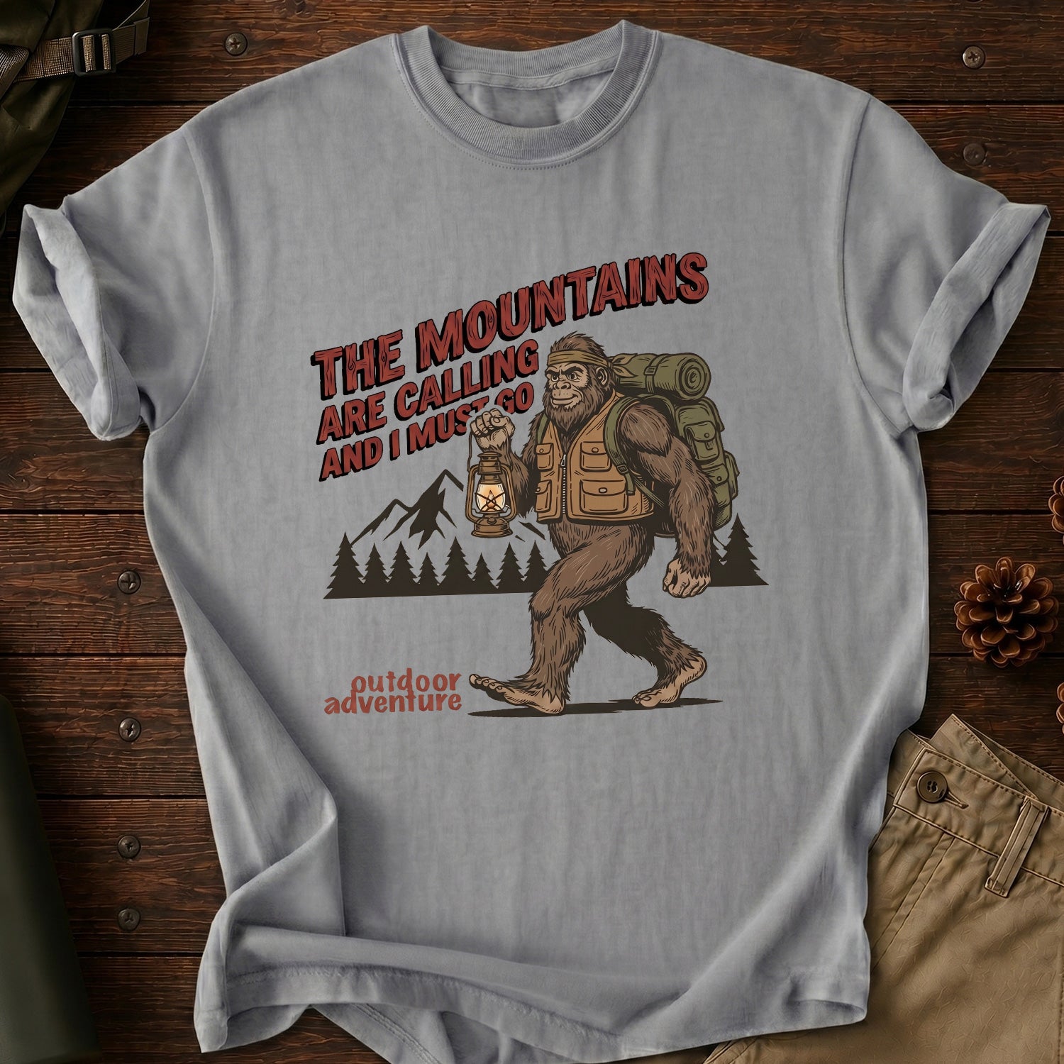 The Mountains Are Calling and I Must Go T-Shirt