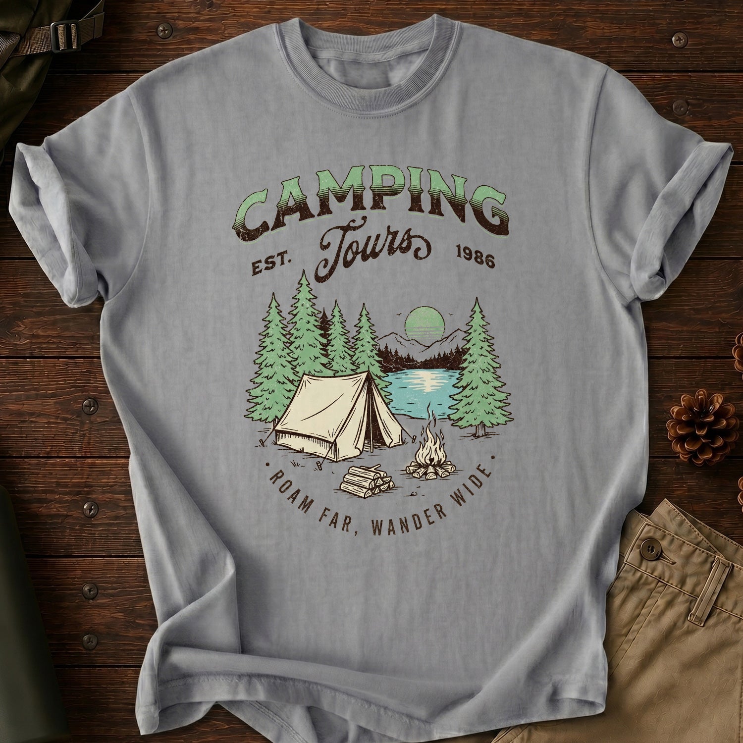 Camping Tours T-Shirt