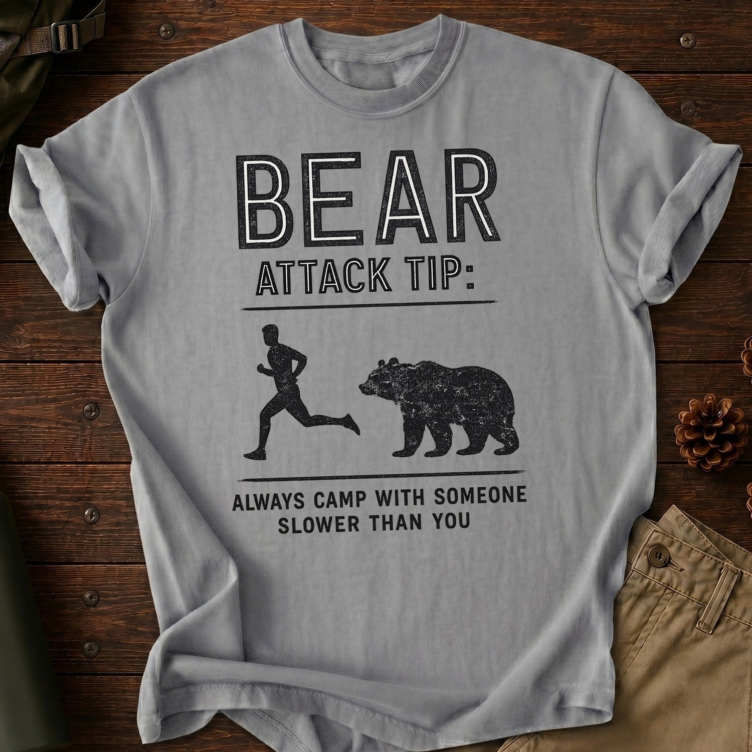 Bear Attack Tip T-Shirt