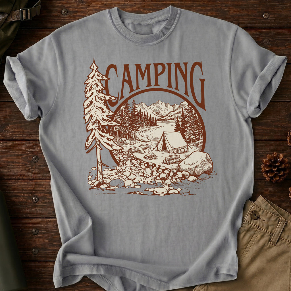 Camping Retro T-Shirt