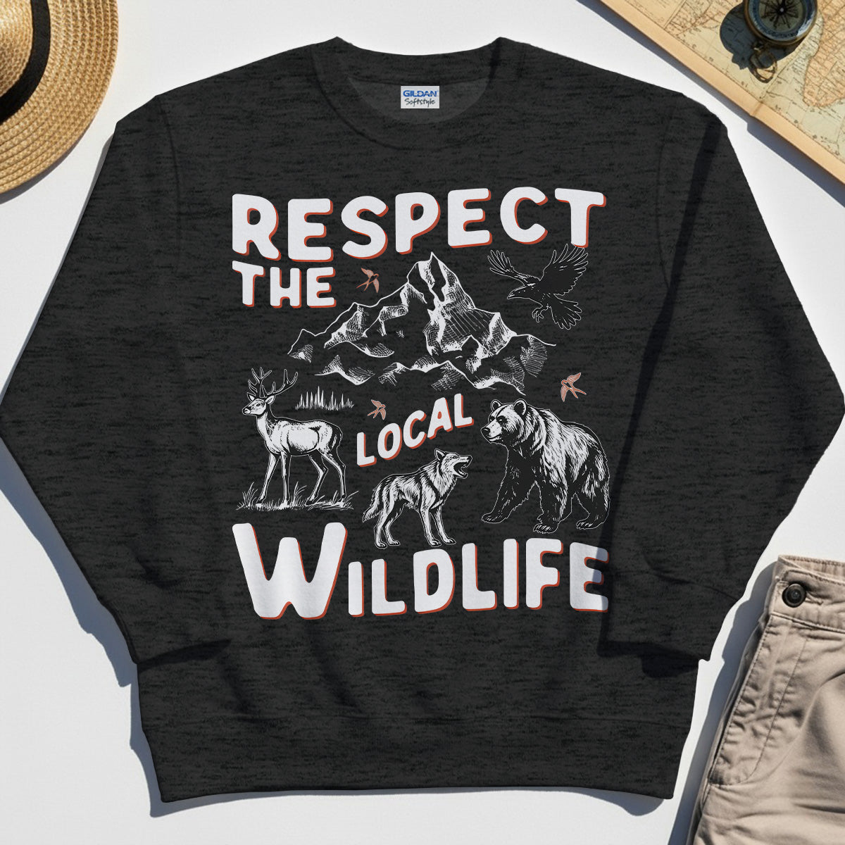 STYLE:Heather Dark Grey