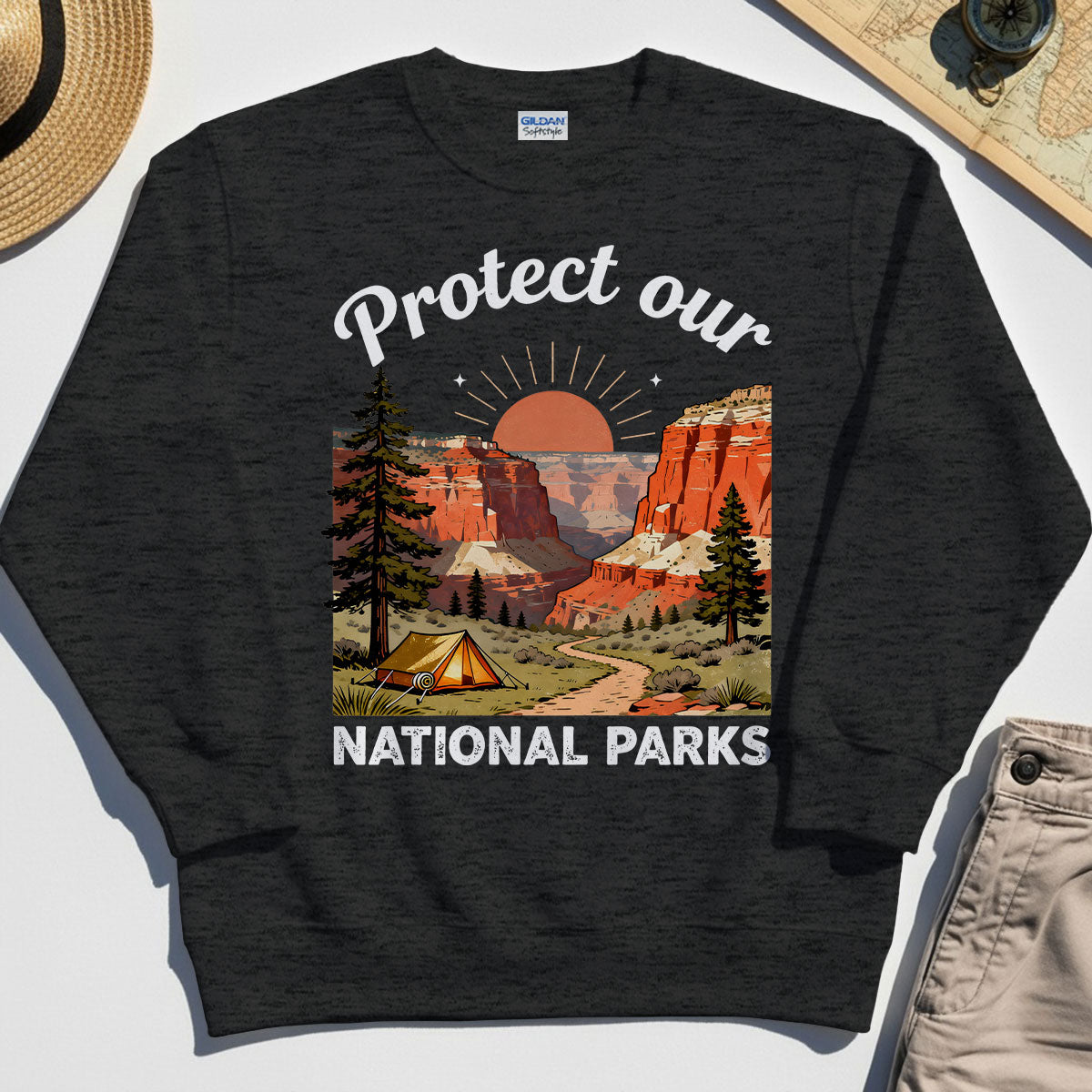 STYLE:Heather Dark Grey