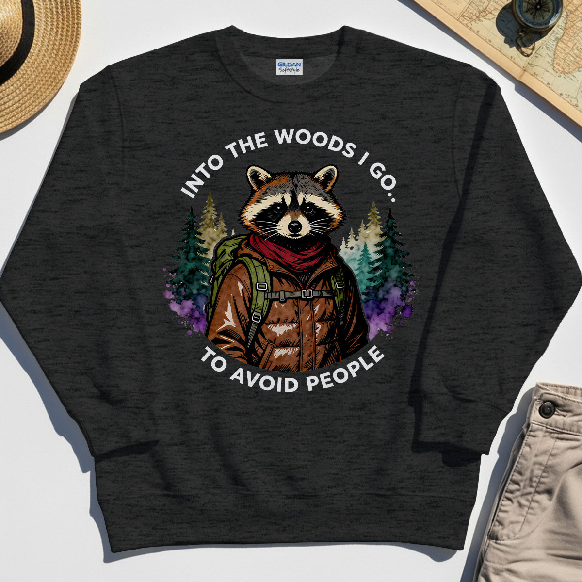 STYLE:Heather Dark Grey