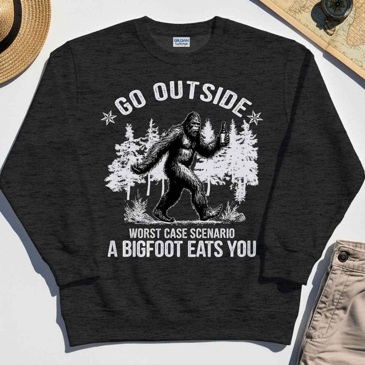 STYLE:Heather Dark Grey