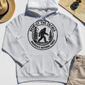 Retro Respect the Locals Bigfoot Hoodie, Funny Sasquatch National Park Camping Hoodie 7