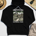 Pinnacles National Park Hoodie, Vintage Nature Camping Adventure Hoodie 1