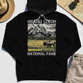 Vintage Grand Teton National Park Hoodie 2