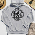 Retro Respect the Locals Bigfoot Hoodie, Funny Sasquatch National Park Camping Hoodie 8