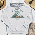 Yellowstone National Park Hoodie, Bear & Pines Mountain Graphic Hoodies 8