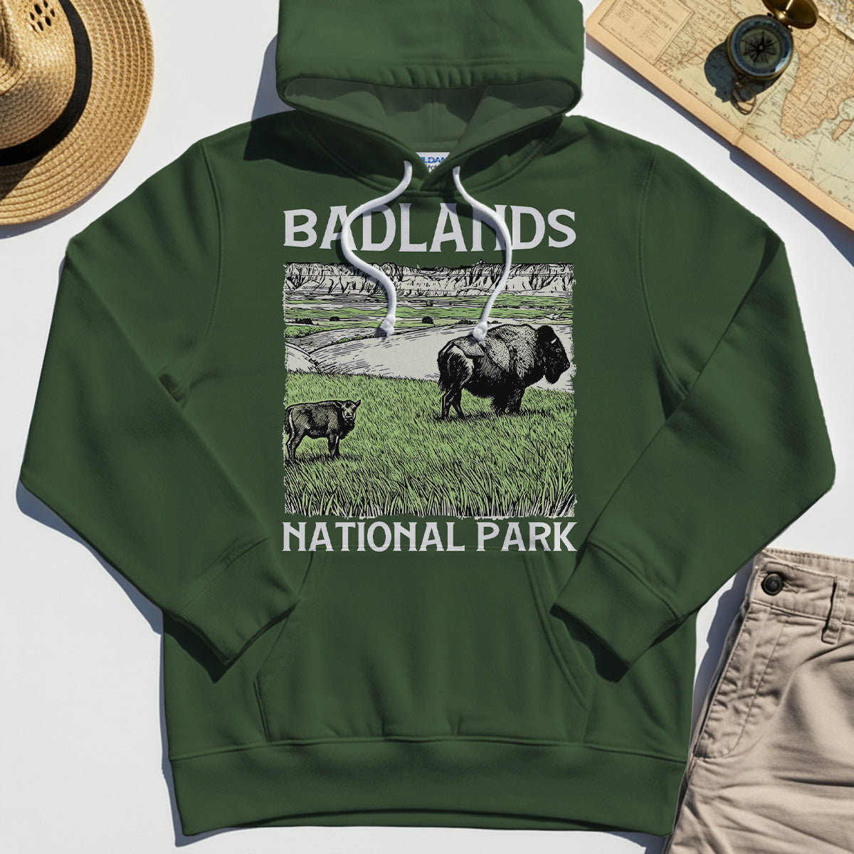 Badlands National Park Hoodie 2