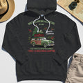 Winter Camping Adventure Hoodie, Retro Car with Tree Family Christmas Camping Hoodies 4