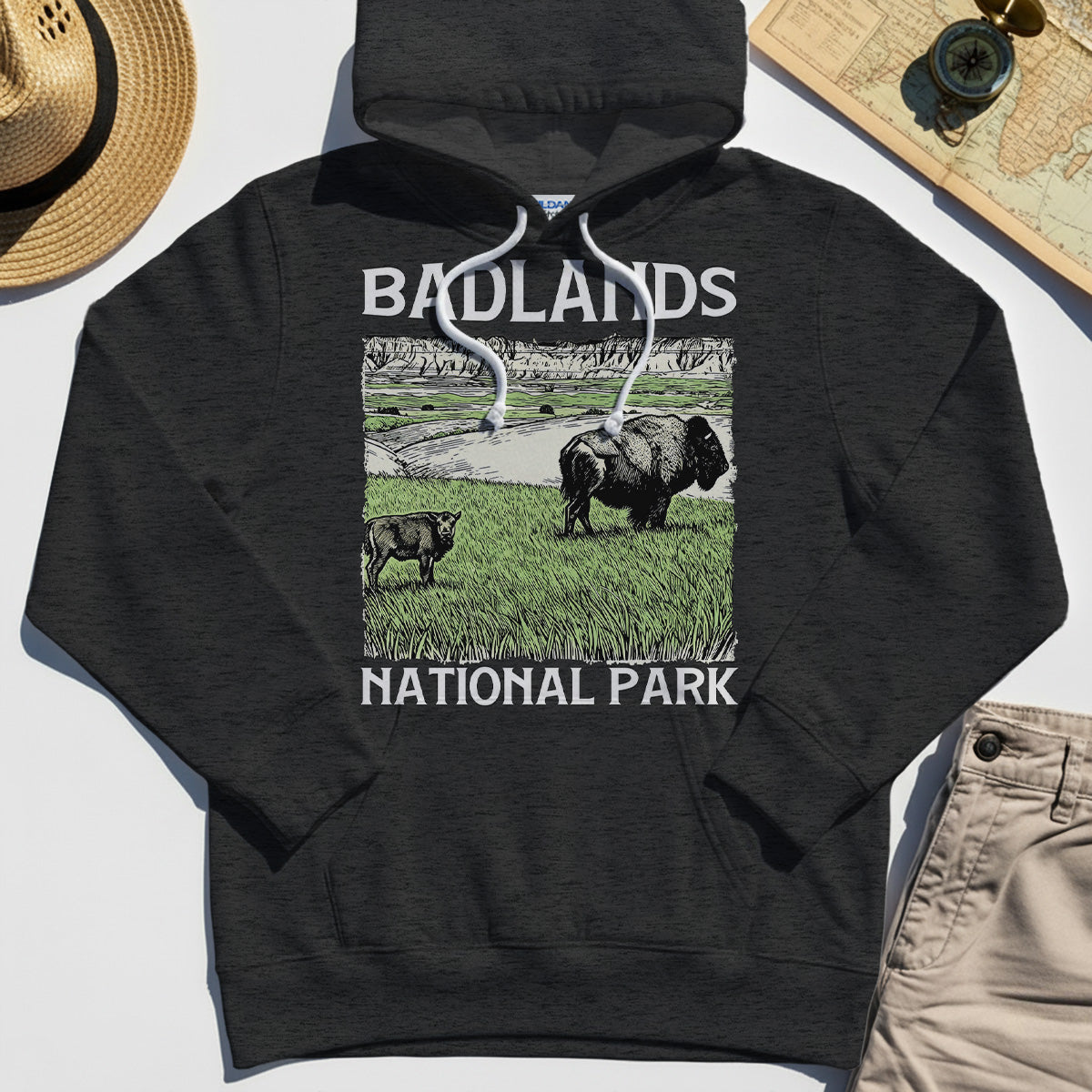 Badlands National Park Hoodie 3