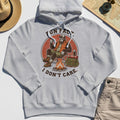Funny Bigfoot Camping Hoodie, 