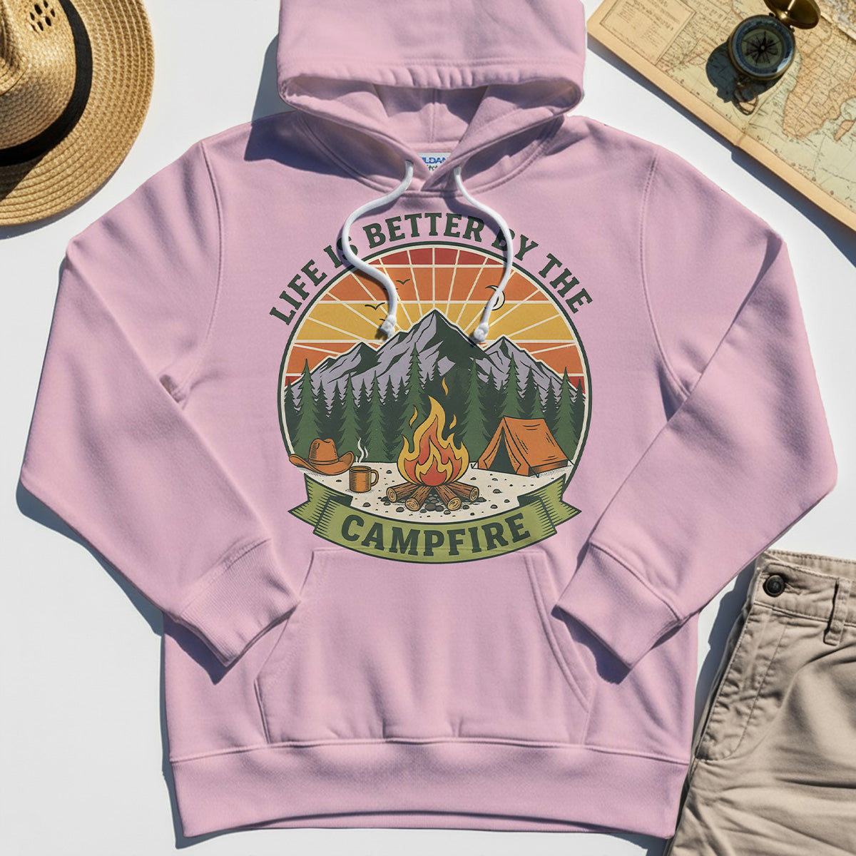 Life Is Better By The Campfire Hoodie 5