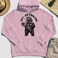 Let’s Go Camping Funny Bear Drinking Beer Hoodie, Beer Lover Hoodie For Outdoor Adventure & Camping Fans 5