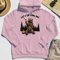 Let’s Go Camping Hoodie, Funny Beer Drinking Bear Graphic Hoodies For Outdoor & Camping Lovers 6