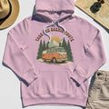 Take The Scenic Route Hoodie, Vintage Road Trip Hoodies For Travelers And Adventure Lovers 6