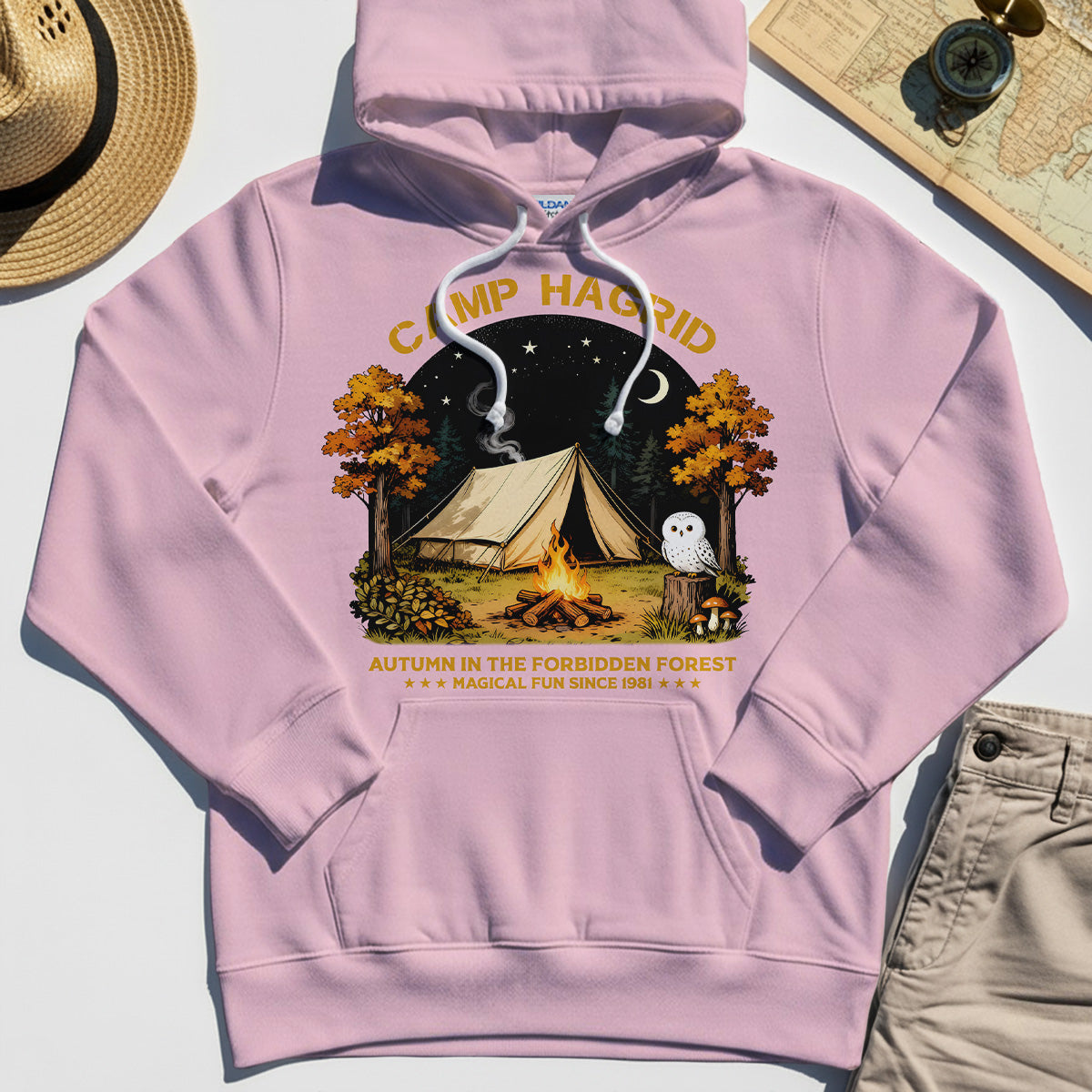 Vintage Camp Hagrid 1981 Hoodies 5