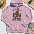 Out of Breath Hiking Society Hoodie, Funny Sasquatch Outdoor Camping Hoodie 6