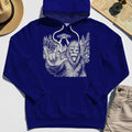 Funny Bigfoot Rock On Hoodie 6