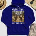 No Bad Trails Just Bad Knees Hiking Hoodie 6