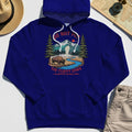 Yellowstone National Park Hoodie, Do Not Pet The Fluffy Cows Funny Bison Graphic Hoodie 6