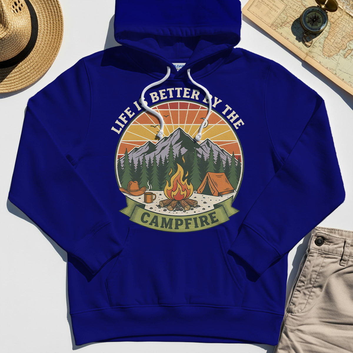 Life Is Better By The Campfire Hoodie 6