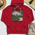 Denali National Park Hoodie, National Park Mountain Landscape Hoodie 7