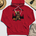 Let’s Go Camping Hoodie, Funny Beer Drinking Bear Graphic Hoodies For Outdoor & Camping Lovers 1