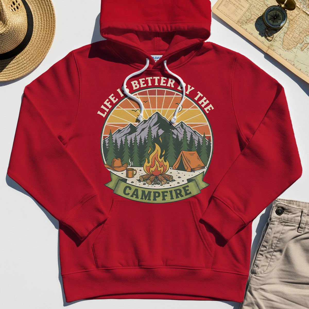 Life Is Better By The Campfire Hoodie 7