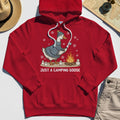 Funny Goose 'Just A Camping Goose' Outdoor Holiday Hoodie 7