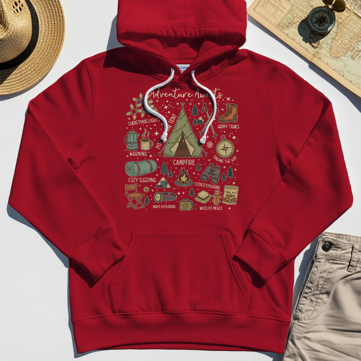 Camping Adventure Awaits Hoodies 8