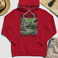 Olympic National Park Hoodie, Vintage Mountain River Scene Hoodies For Outdoor Adventure Campers 7