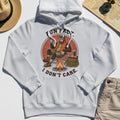 Funny Bigfoot Camping Hoodie, 
