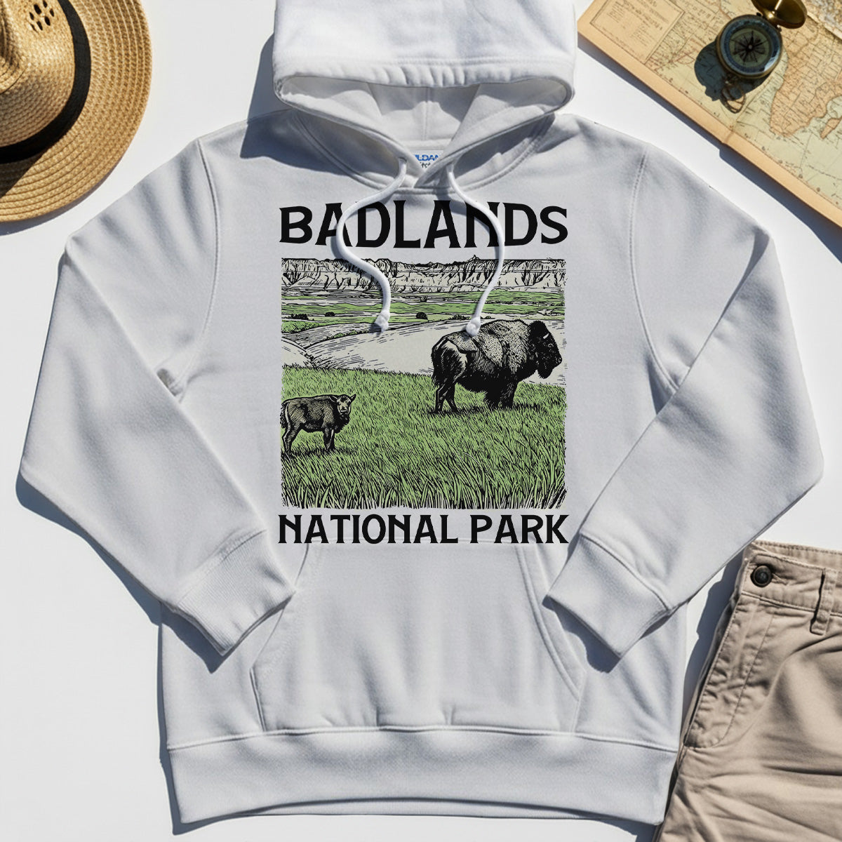 Badlands National Park Hoodie 8