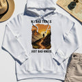 No Bad Trails Just Bad Knees Hoodie, Funny Trail And Camping Hoodies For Outdoor Lovers 8