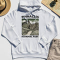 Pinnacles National Park Hoodie, Vintage Nature Camping Adventure Hoodie 8