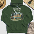 Life Is Better When You’re Camping Hoodie, Retro Camper and Campfire Hoodies For Travelers and Campers 1