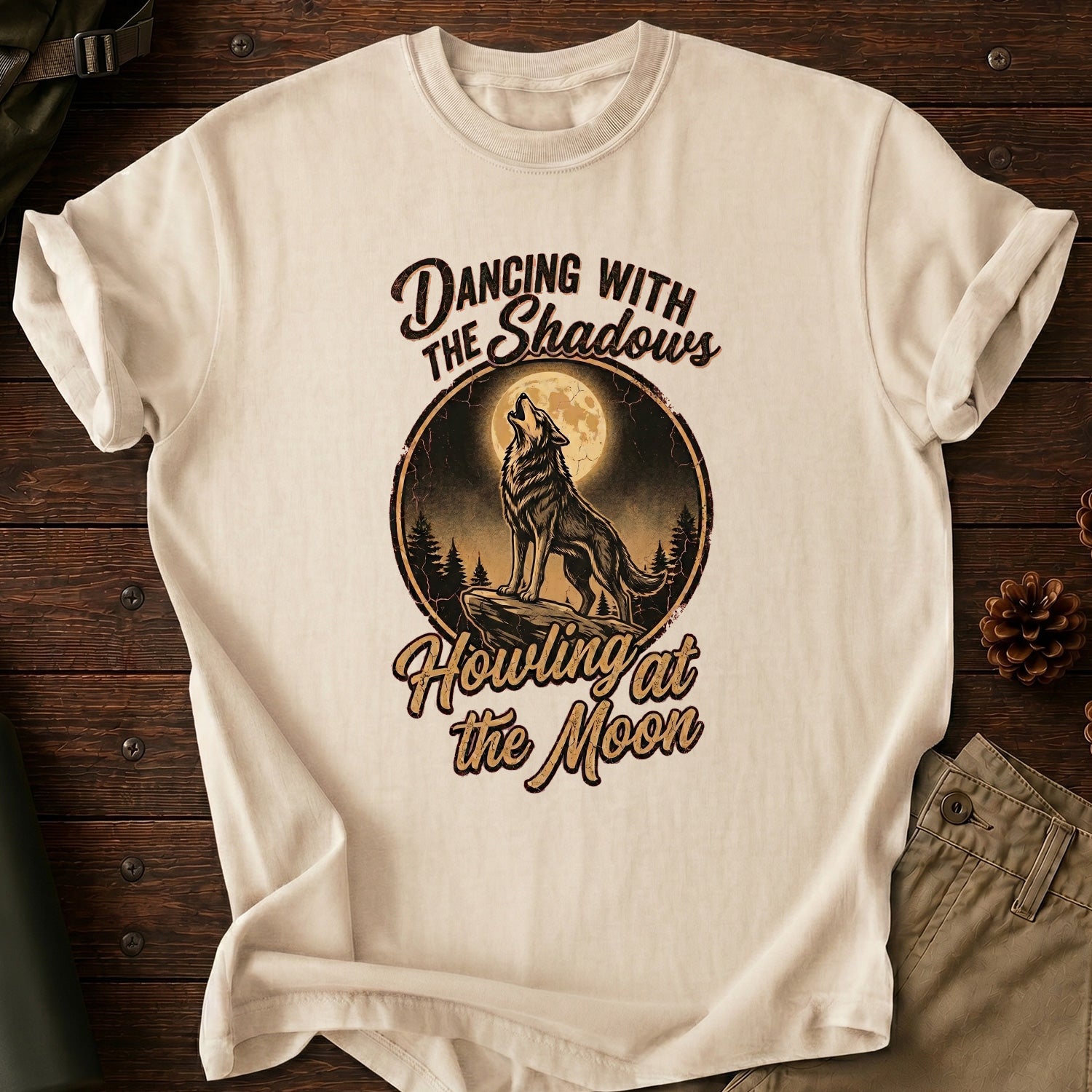 Camp Like A Wolf T-Shirt