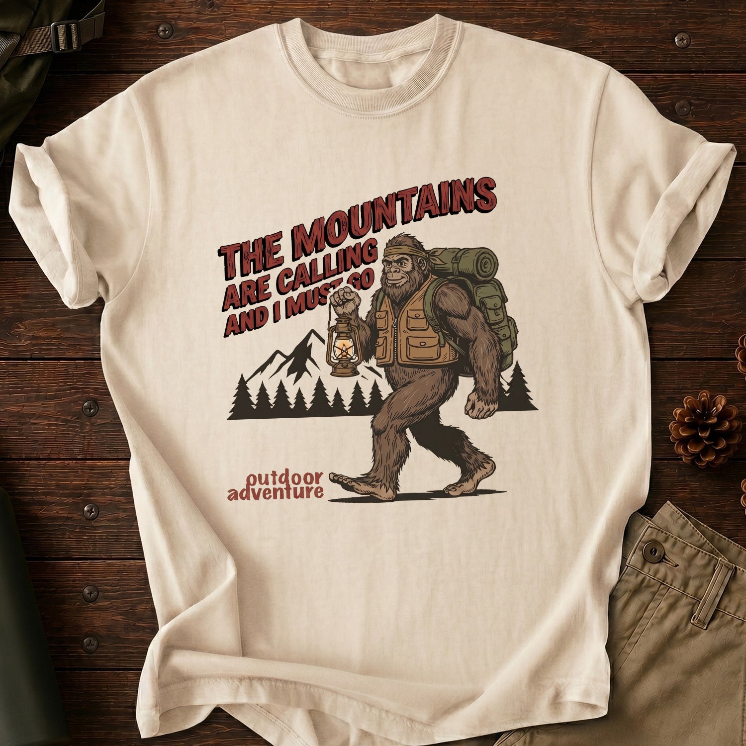 The Mountains Are Calling and I Must Go T-Shirt
