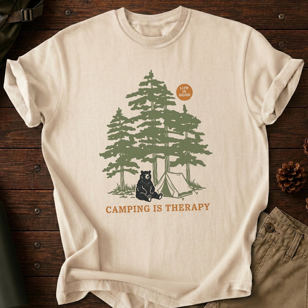 Camping Is Therapy T-Shirt