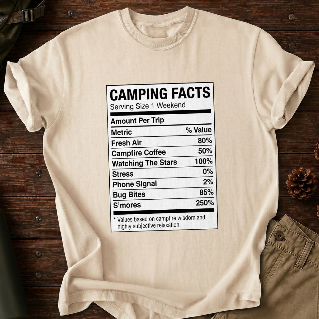 Camping Facts T-Shirt