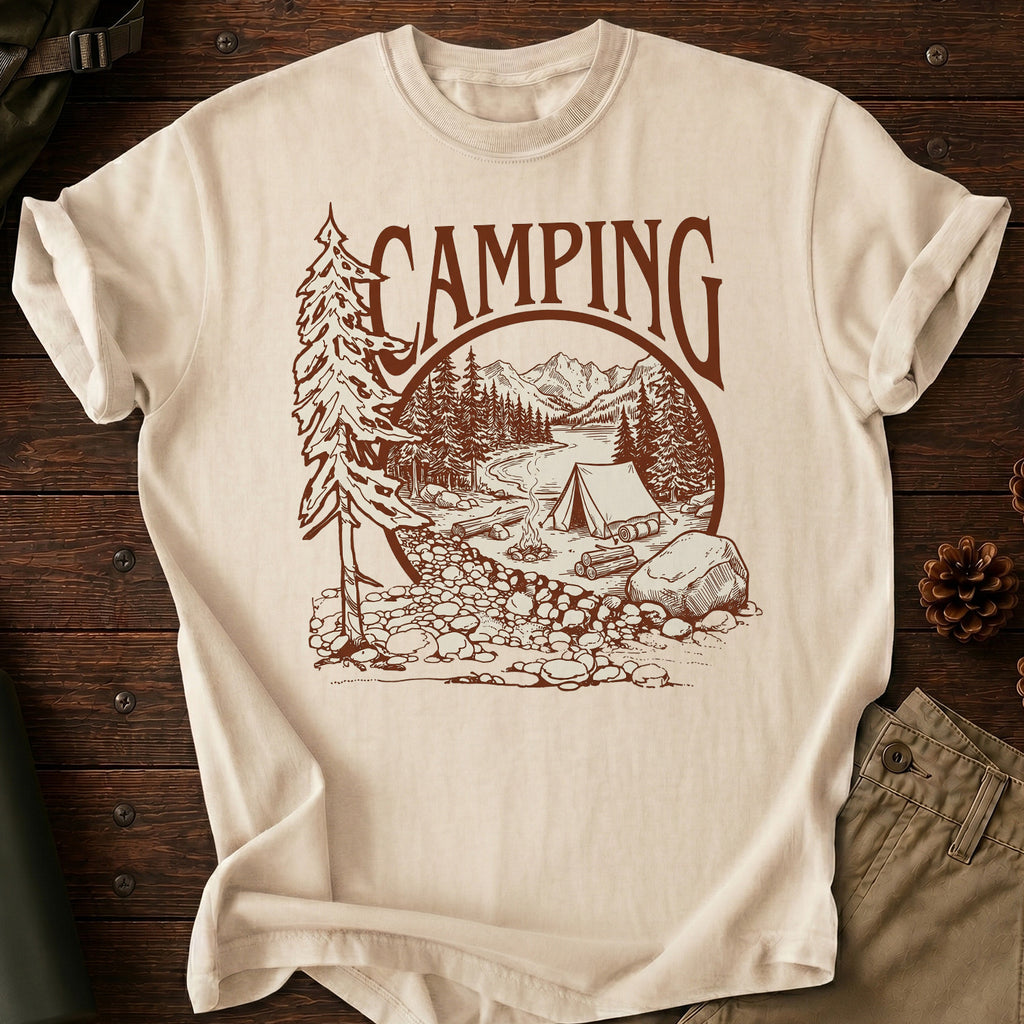 Camping Retro T-Shirt
