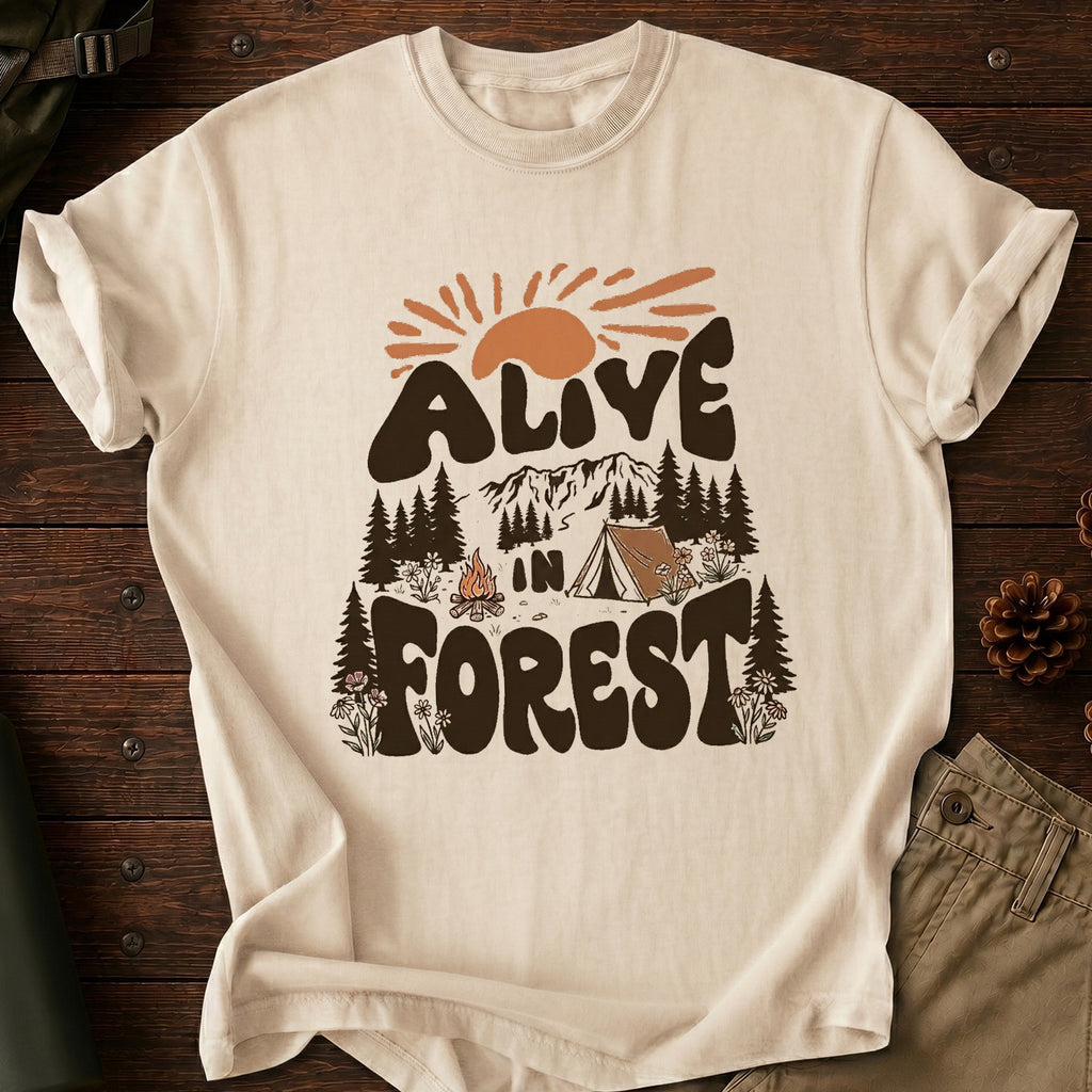 Alive In Forest T-Shirt