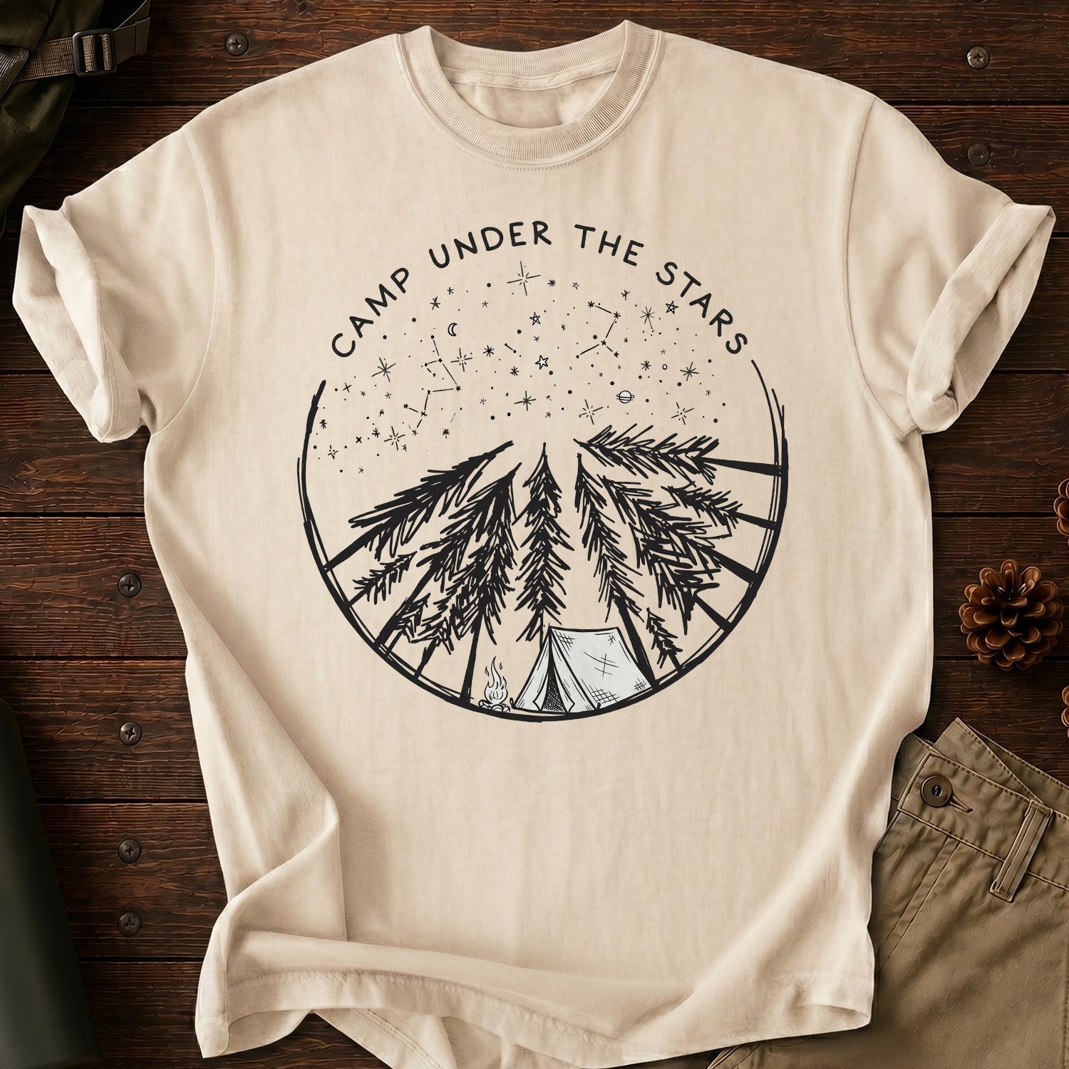 Camp Under The Star T-Shirt