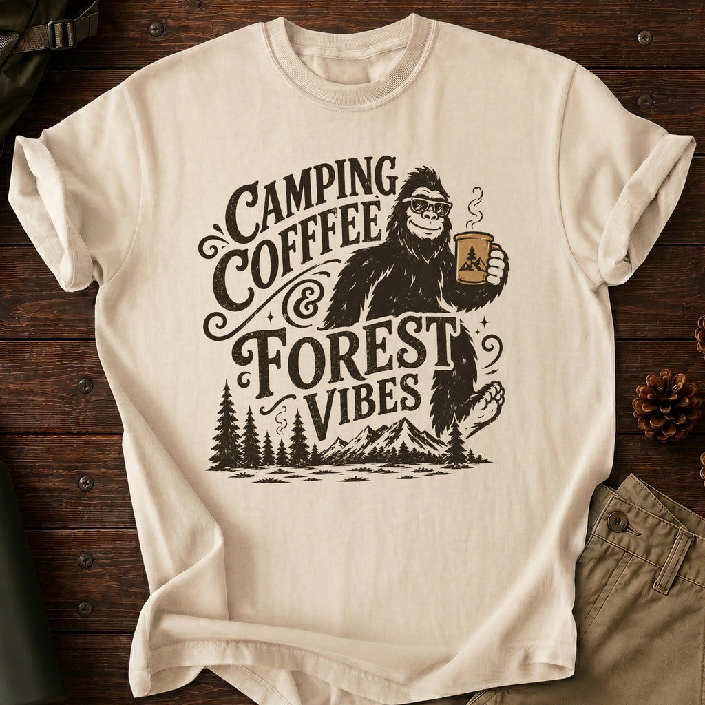 Camping Coffee T-Shirt