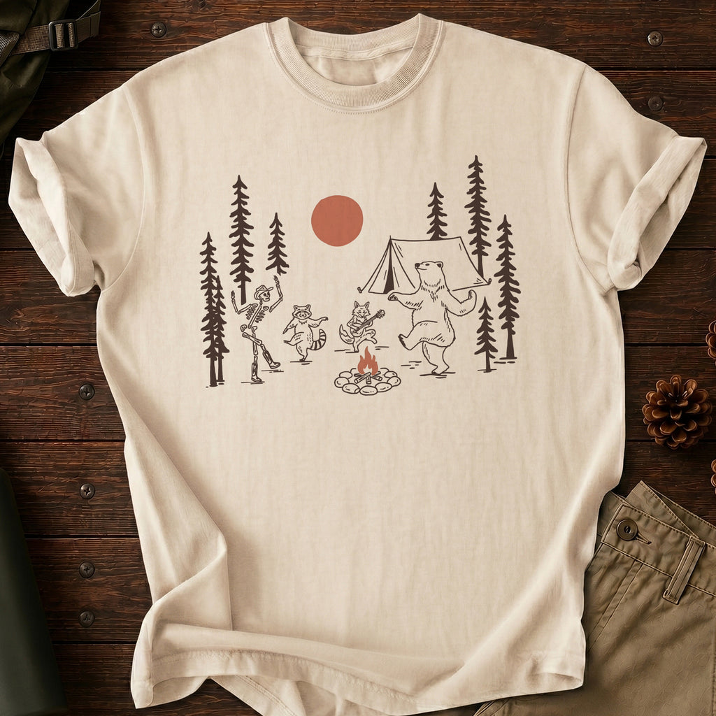 Midnight Forest Jam Session T-Shirt