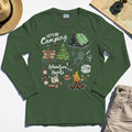Let’s Go Camping Adventure Long Sleeve, Funny Happy Camper Long Sleeve Tee For Outdoor Enthusiasts And Travelers 3